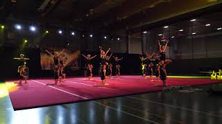 Belgian cheer amp dance championship 2018  Magic Allstars Ravens  Danscentrum Aike Raes [upl. by Alyce]