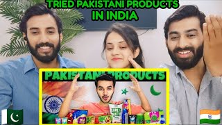 I TRIED PAKISTANI PRODUCTS IN INDIA🇮🇳 PAKISTANI REACTIONTARKA REACTION [upl. by Harrison]