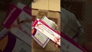 Unboxing Meesho motesol plus cream meesho unboxing onlineshooping [upl. by Nairot912]