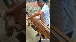 Awesome New carpet making from dry plants carpet handicraft sorghum farming agrotechnology [upl. by Jacob806]