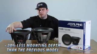 Alpine TypeR Car Subwoofer SWR1223D [upl. by Nugesulo]