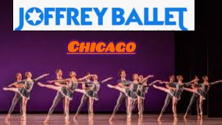 JOFFREY BALLET CHICAGO American dance Academy Premier Dance CompaniesMusic AccompanimentUSAvlog [upl. by Revkah]