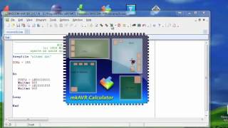 BASCOM plus MkAvrCalculator [upl. by Martainn498]