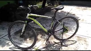 MOSSO FALCON MOSSO M5 GROUPSET DEORE 10 SPEED RAZE TIRE SCHWALBE CITIZEN 700 35C [upl. by Ecinahc]