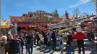 Herford Osterkirmes  Volksfest auf der Freiheit 2022 [upl. by Esoranna]