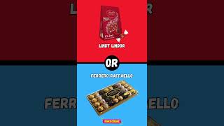 🍫 Would You Rather Chocolate Edition Showdown 🍬 shortvideo shotrs [upl. by Merralee]