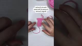 How to Increase and Decrease Single Crochet Left Handed [upl. by Tlevesor786]