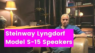 Are these the WORLDS BEST HOME CINEMA speakers Steinway Lyngdorf Model S15 Speakers [upl. by Nahta]