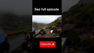 Going through Applecross pass in Scotland on the Yamaha Fz1 see full episode [upl. by Armallas]