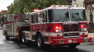 Brand New Fire Trucks Responding In 2018 Compilation [upl. by Ellicec437]