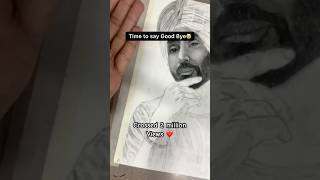 🥲✨Kis kis ka haal same hai😂♥️✨ shortsart art artistlife drawing pencilsketch trending [upl. by Eniluqcaj]