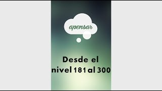 Respuestas apensar nivel 181 al 300 [upl. by Gavrah]