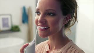 How to use Sonicare AirFloss Ultra Philips Interdental cleaner HX8332 [upl. by Aicenav246]