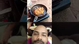 Gajab bhai machi fry kar rahe ho youtubeshorts food streetfood duet trending viralvideo [upl. by Billie141]