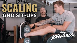 GHD Situp Progression and Scaling for CrossFit [upl. by Steffie175]