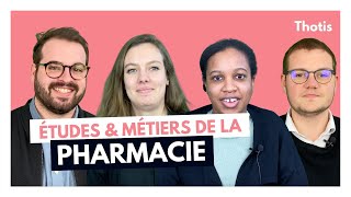 Études de Pharmacie  métiers et débouchés  Thotis Santé [upl. by Nyra]