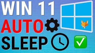 Windows 11 How To Change when PC Goes To Sleep [upl. by Nodnarb]