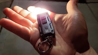 Nitecore TIP SE Rechargeable 700 Lumen Keychain Flashlight Review [upl. by Blanche]