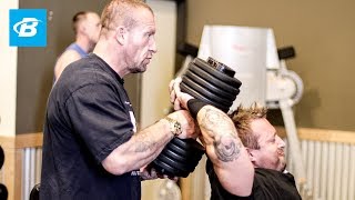 Bodybuilding Delts amp Triceps Workout  Dorian Yates Blood amp Guts [upl. by Bricker]