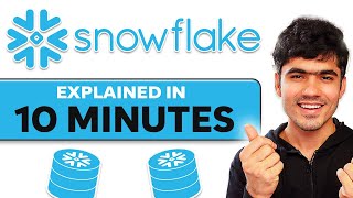 Learn Snowflake in 10 Minutes High Paying Skills  Step by Step HandsOn Guide [upl. by Larine234]