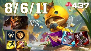 🍄437【ChallngerEUW】JG Teemo vs Jarvan IV【SNCharles6541】【Patch1421】leagueoflegends teemo [upl. by Skelly]