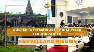 Heuvelland Nieuws GulpenWittem moet tarief weer terugdraaien [upl. by Lertnahs]