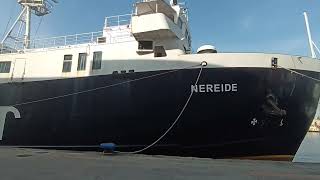 NEREIDE  ORMEGGIATA NEL PORTO DI NAPOLI  7112024 [upl. by Hopper829]