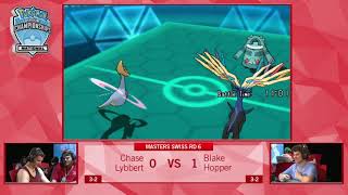 2016 Pokemon US National Championships VGC Masters Day 2  Chase Lybbert vs Blake Hopper  Swiss R6 [upl. by Nnaycnan]