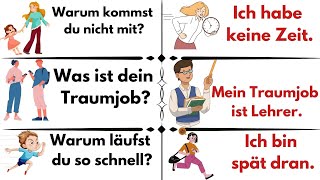 150 Essential Phrases How to Ask and Answer in German for Beginners A1A2 [upl. by Haleemaj448]