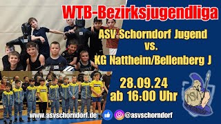 20240928  WRVBezirksjugendliga  ASV Schorndorf J vs KG NattheimBellenberg J [upl. by Aryk349]