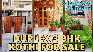 HOUSE FOR SALE IN RAJPUR ROAD DEHRADUN HOUSE IN RAJPUR ROAD DEHRADUN MUSSOORIE ROAD PROPERTY [upl. by Kieger191]