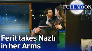 Full Moon English Subtitle  Ferit Takes Nazlı In Her Arms  Dolunay [upl. by Vedetta]