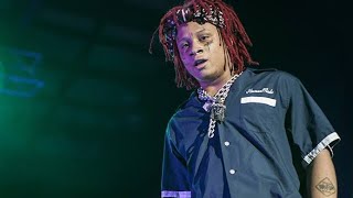 trippie redd trap star instrumental slowed reverb [upl. by Esaertal]