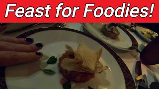 Norwegian Joy  Food Cagneys Steakhouse [upl. by Yreneh]