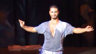 RUSSIA Azad Kaan in Moscow 2011  Part 2 male bellydancer [upl. by Doak]