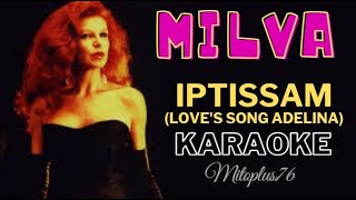 MILVA  IPTISSAM LOVES SONG ADELINA 1969 KARAOKE FAIR USE base devocalizzata [upl. by Ecirtaeb]