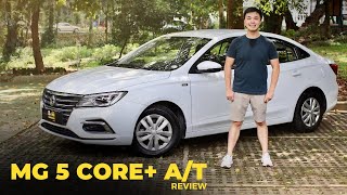 2022 MG 5 Core Plus AT Review [upl. by Ettevy]