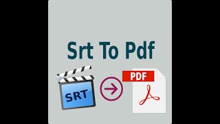 Srt To Pdf [upl. by Atem153]