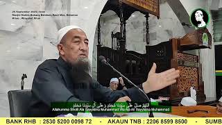 🔴 UAI LIVE  25092023 Kuliyyah Maghrib Perdana amp Soal Jawab Agama  Ustaz Azhar Idrus [upl. by Barabbas]