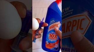 Harpic Bathroom cleaner🤮 Part2 Bengali mini blog shorts experimentvideo [upl. by Yednil]