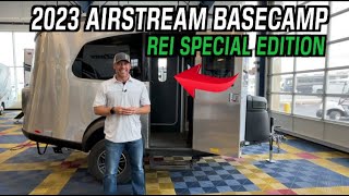 REI  Airstream Special Edition  2023 Airstream Basecamp 16X REI Coop on Everyman Driver [upl. by Ikram]