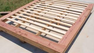 Wood Bed Frames for King Size Beds Ideas [upl. by Naginarb]