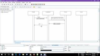 Collaboration diagram for hospital management system [upl. by Ewold]