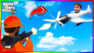 RPG VS PLANE IN GTA 5 [upl. by Lertnahs573]