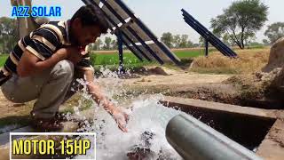 15hp Best Solar Tube well system in Pakistan Solar Tubwell Complete Detail and price and design [upl. by Anilec]