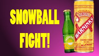 SNOWBALL FIGHT  Testing Out Two Ready to Drink Snowball Cocktails [upl. by Atnwahsal]