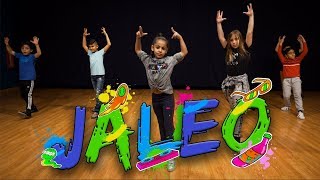 Nicky Jam amp Steve Aoki  Jaleo Dance Video  Easy Kids Choreography  MihranTV [upl. by Houghton703]