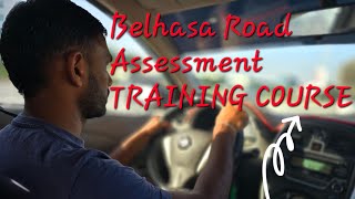 BELHASA ROAD ASSESSMENT TRAINING WITH ENGLISH LANGUAGErasalkhaimadriving belhasa rasalkhaimah [upl. by Ylrebmi]