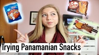 Trying Panamanian Snacks [upl. by Nordgren]