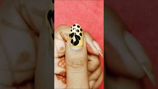 How to create an easy nail art at home 🤩💞 nailart ytshorts [upl. by Ursel]